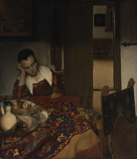 05 Vermeer AMaidAsleep c1656-57