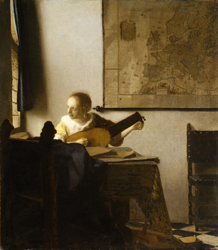 09 Vermeer WomanwithaLute c1662-63